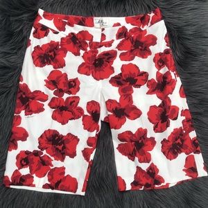 Milly floral shorts